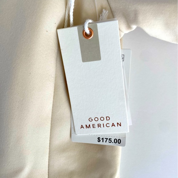 Good American Oversized The Boss 2.0 Double Breasted Blazer - NWT - Size 3 (L) - Picture 7 of 16